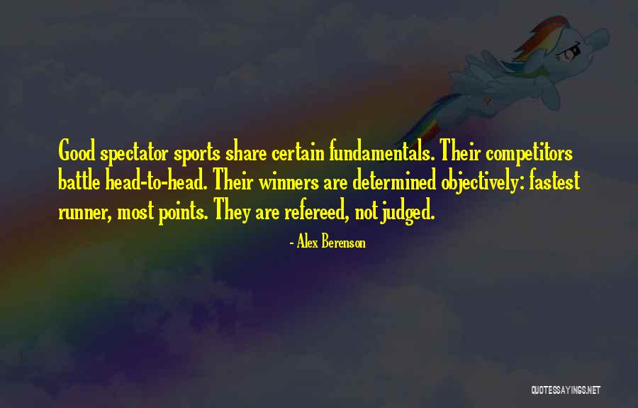 Winners In Sports Quotes By Alex Berenson