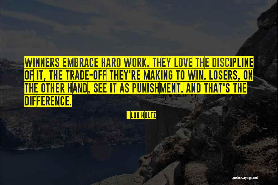 Winners Losers Quotes By Lou Holtz Winners Losers Quotes By Lou Holtz