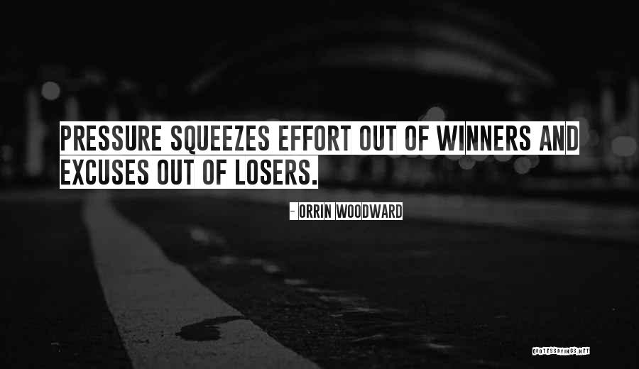 Winners Losers Quotes By Orrin Woodward