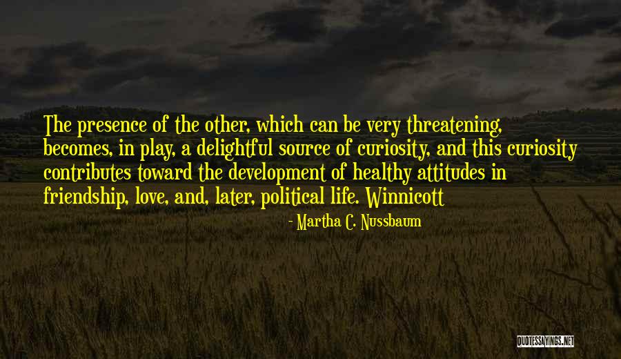 Winnicott Quotes By Martha C. Nussbaum Winnicott Quotes By Martha C. Nussbaum