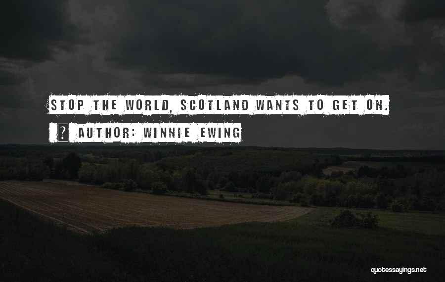 Winnie Quotes By Winnie Ewing