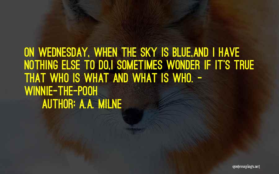 Winnie The Pooh Quotes By A.A. Milne