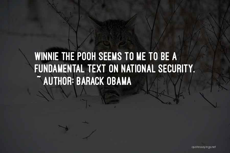 Winnie The Pooh Quotes By Barack Obama