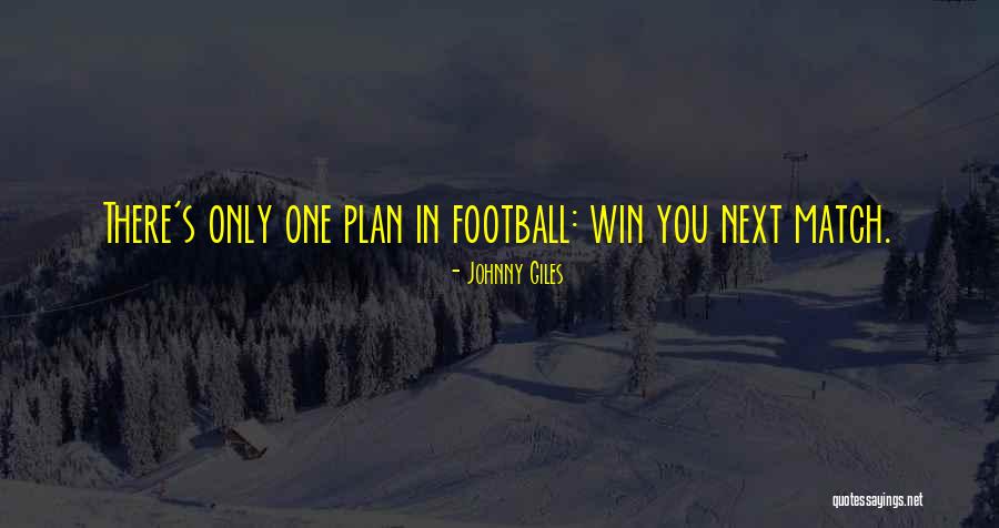 Winning A Football Match Quotes By Johnny Giles