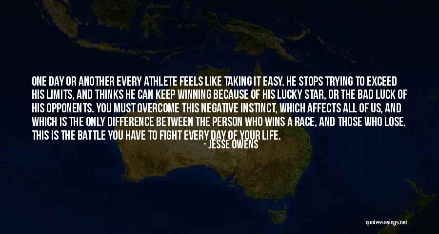 Winning A Race Quotes By Jesse Owens Winning A Race Quotes By Jesse Owens
