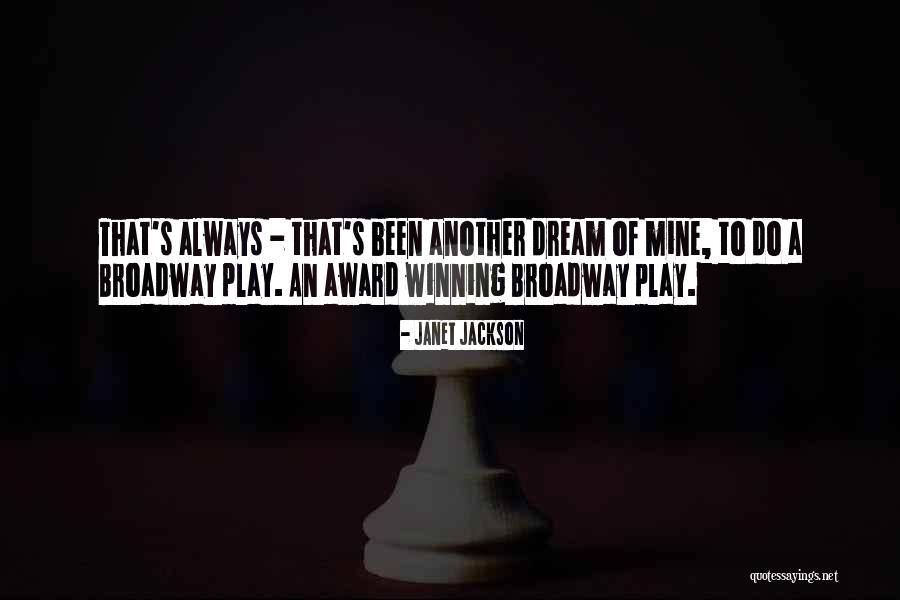 Winning An Award Quotes By Janet Jackson Winning An Award Quotes By Janet Jackson