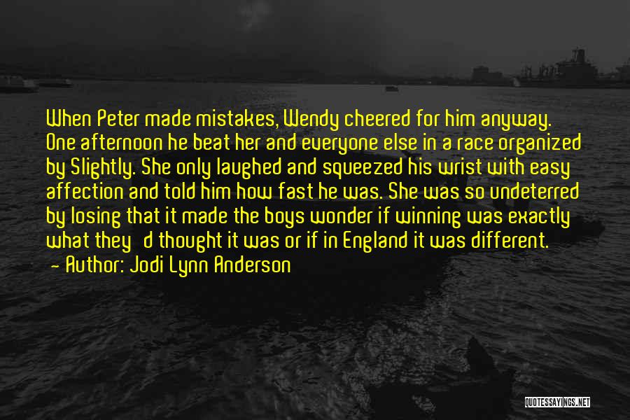 Winning And Losing In Love Quotes By Jodi Lynn Anderson