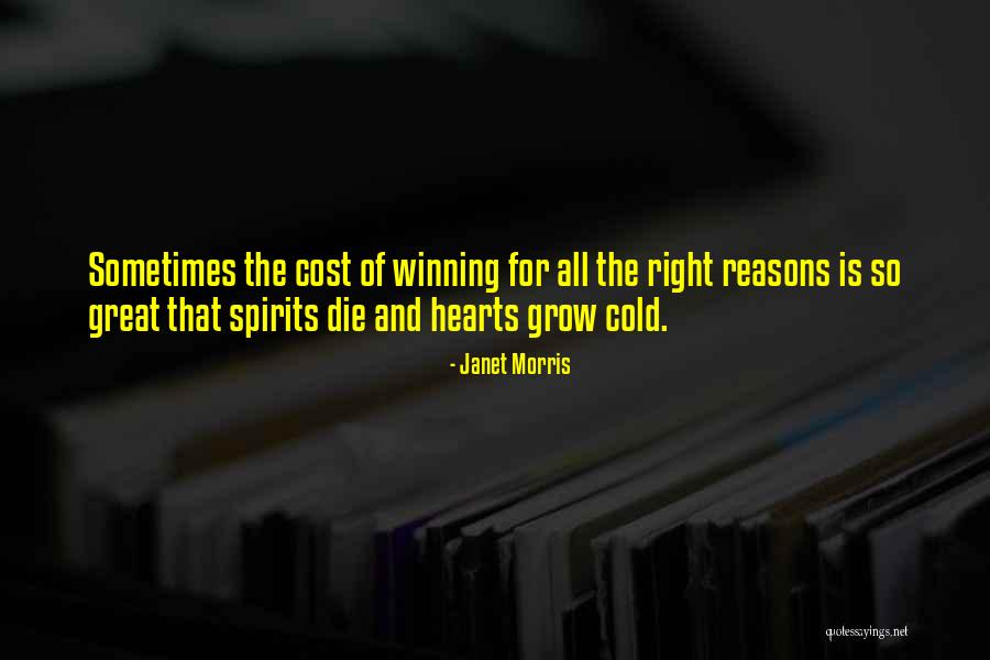 Winning At Any Cost Quotes By Janet Morris Winning At Any Cost Quotes By Janet Morris