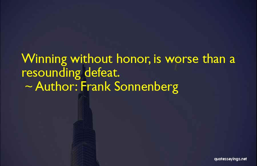 Winning Attitude Quotes By Frank Sonnenberg