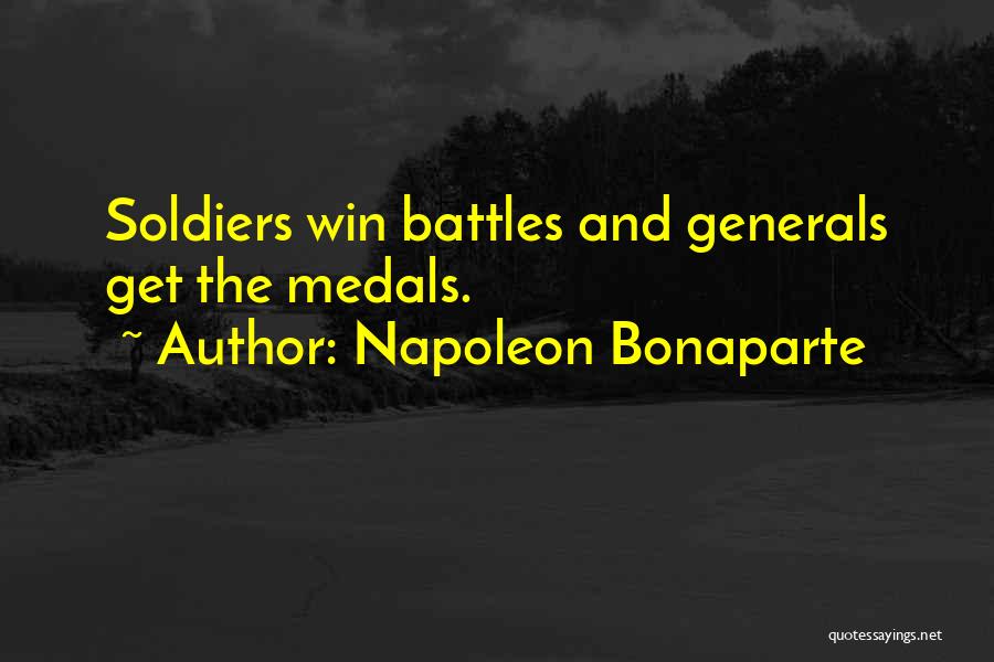 Winning Battles Quotes By Napoleon Bonaparte