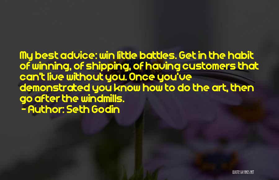 Winning Battles Quotes By Seth Godin