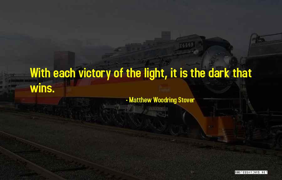 Winning From Within Quotes By Matthew Woodring Stover