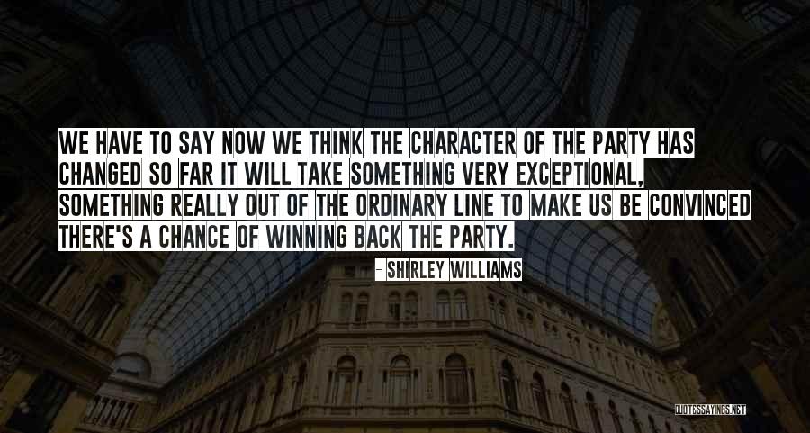 Winning From Within Quotes By Shirley Williams