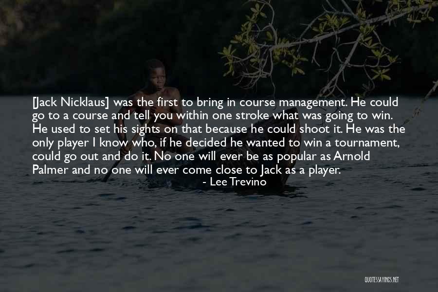 Winning In Golf Quotes By Lee Trevino Winning In Golf Quotes By Lee Trevino