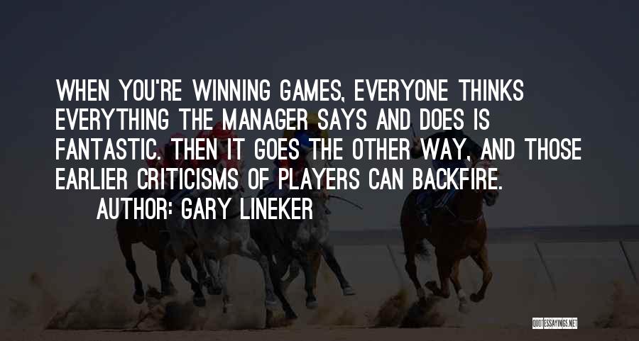 Winning Is Everything Quotes By Gary Lineker