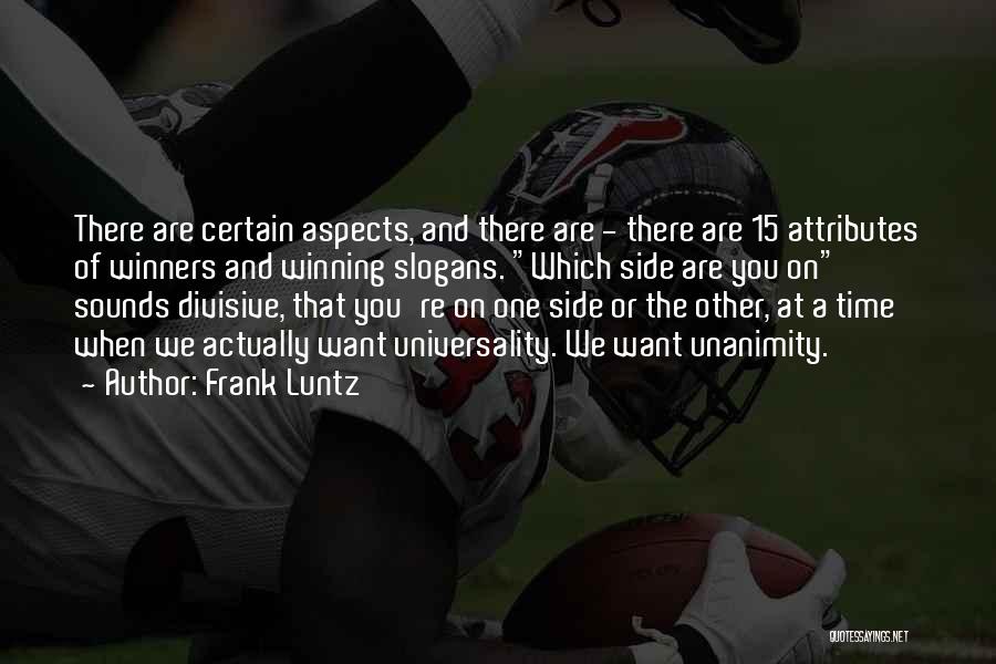 Winning Quotes By Frank Luntz