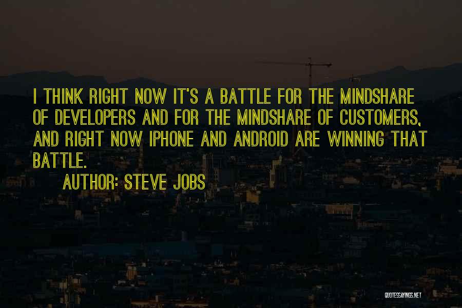 Winning The Battle Quotes By Steve Jobs