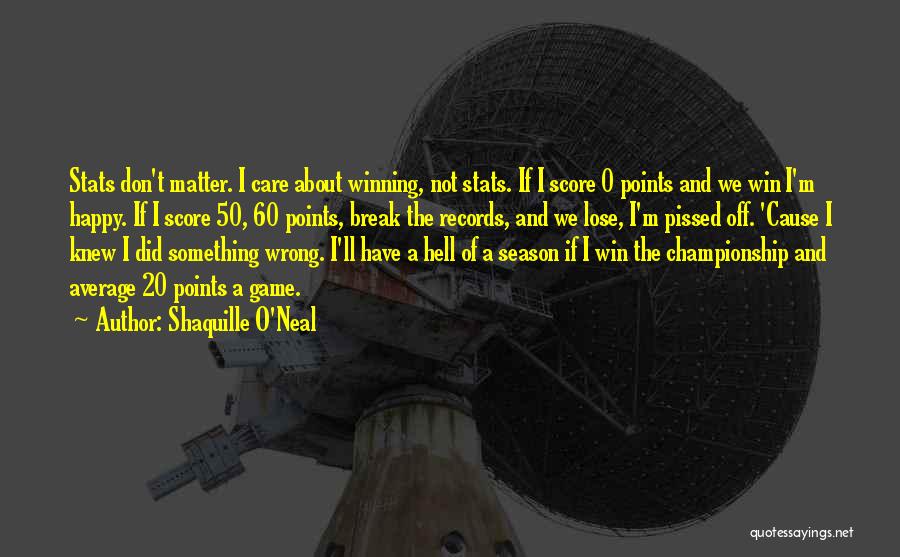 Winning The Championship Quotes By Shaquille O'Neal