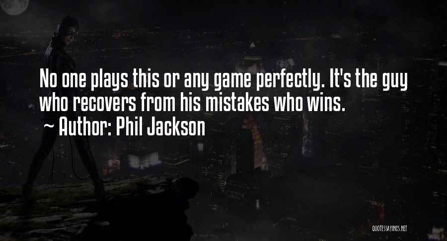 Winning The Guy Quotes By Phil Jackson