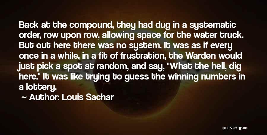 Winning The Lottery Quotes By Louis Sachar