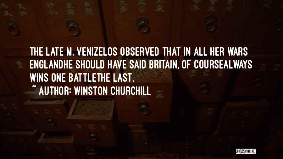 Winning The War Quotes By Winston Churchill