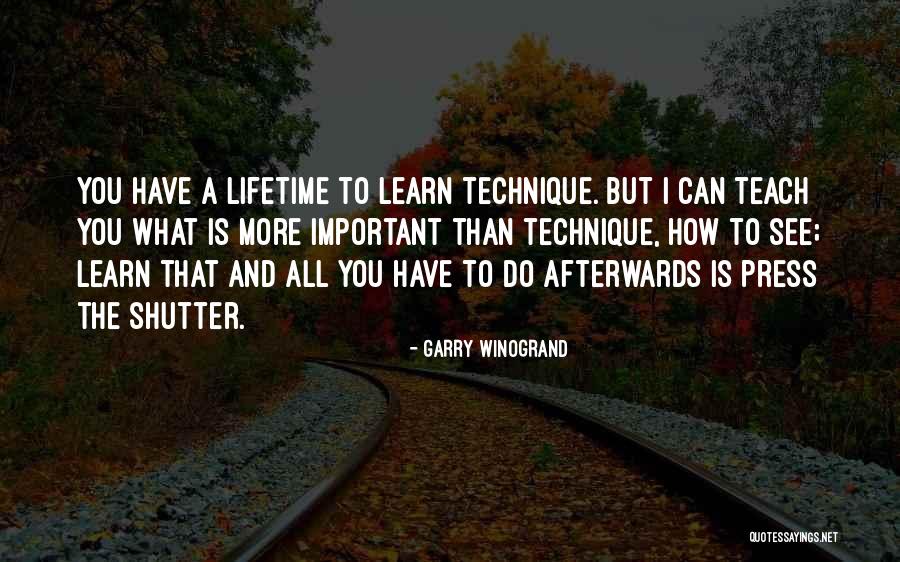 Winogrand Photography Quotes By Garry Winogrand Winogrand Photography Quotes By Garry Winogrand