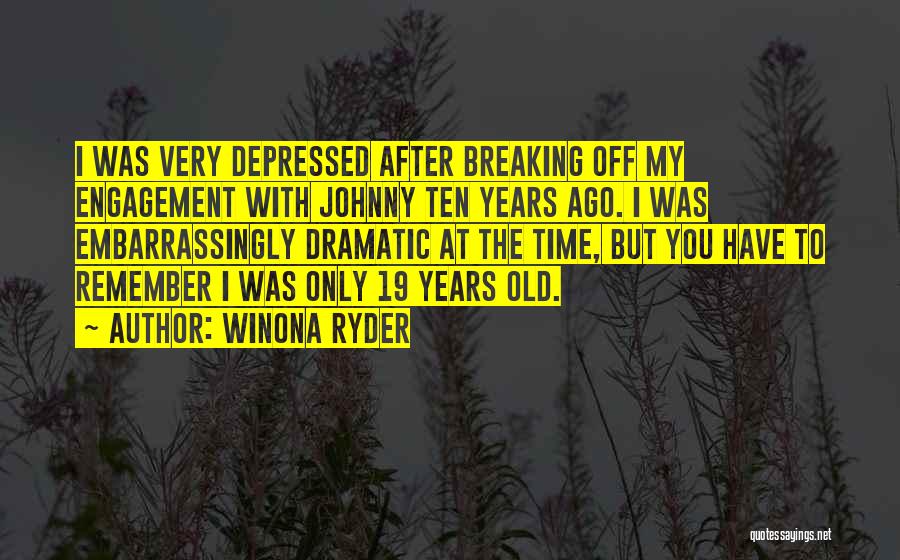 Winona Johnny Quotes By Winona Ryder