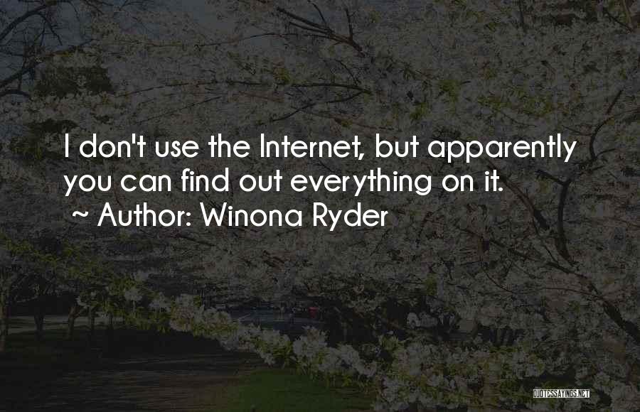 Winona Ryder Quotes 2194449