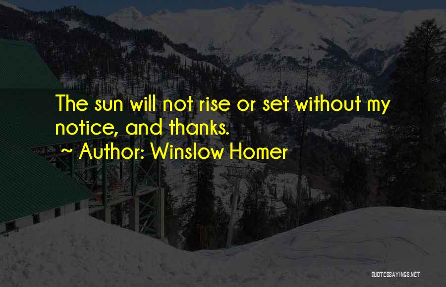 Winslow Homer Quotes 1293632