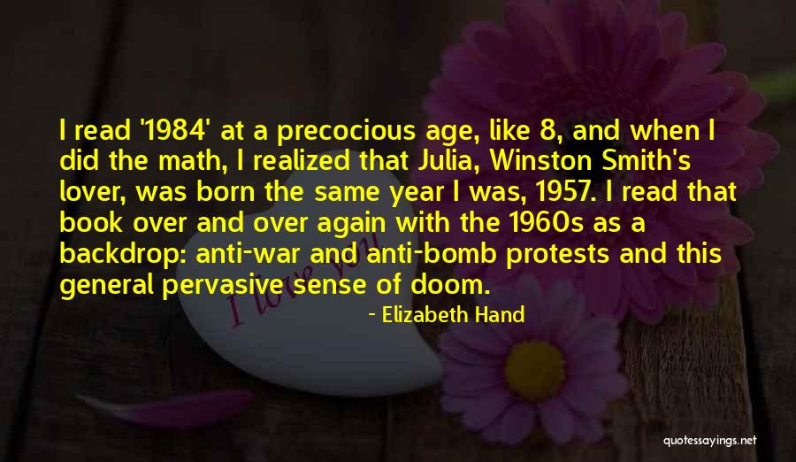 Winston And Julia In 1984 Quotes By Elizabeth Hand