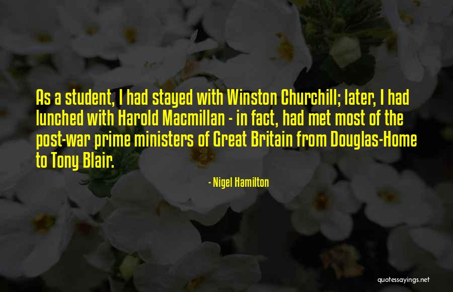 Winston Churchill Post War Quotes By Nigel Hamilton Winston Churchill Post War Quotes By Nigel Hamilton