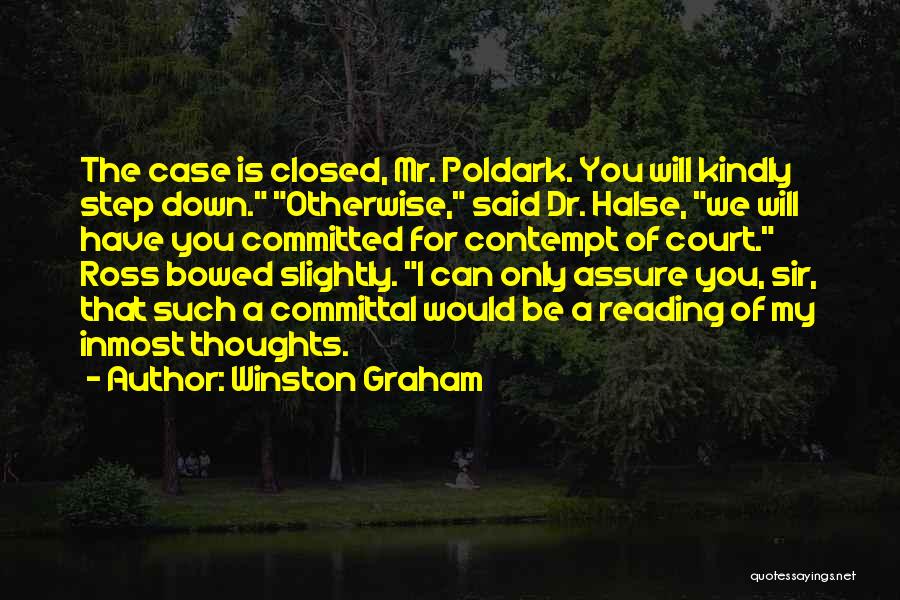 Winston Graham Quotes 982520