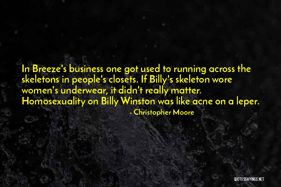 Winston's Quotes By Christopher Moore