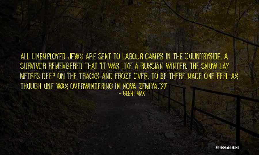 Winter And Quotes By Geert Mak Winter And Quotes By Geert Mak