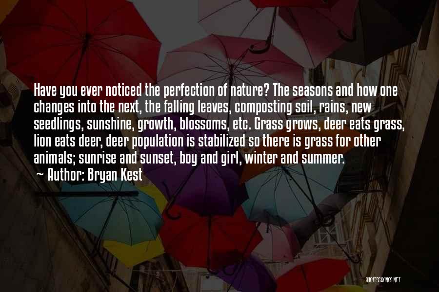 Winter And Rain Quotes By Bryan Kest