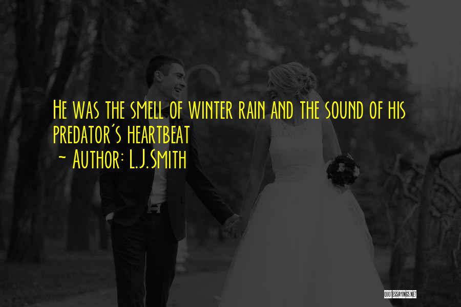 Winter And Rain Quotes By L.J.Smith