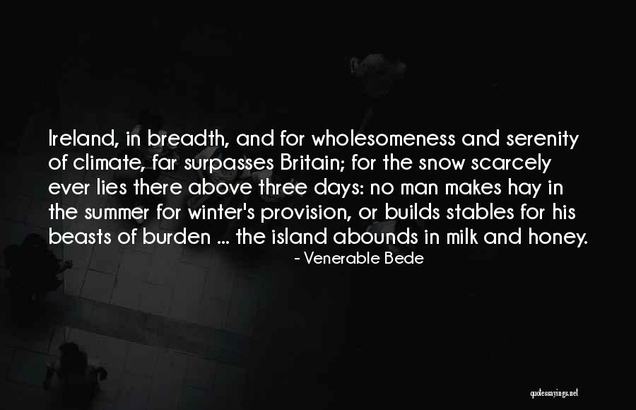 Winter And Summer Quotes By Venerable Bede Winter And Summer Quotes By Venerable Bede