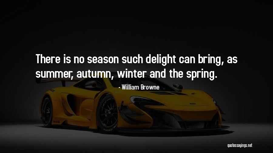 Winter And Summer Quotes By William Browne Winter And Summer Quotes By William Browne