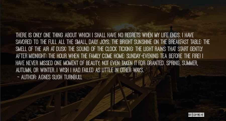 Winter And Tea Quotes By Agnes Sligh Turnbull