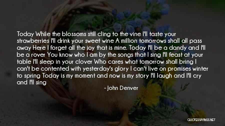 Winter And Wine Quotes By John Denver