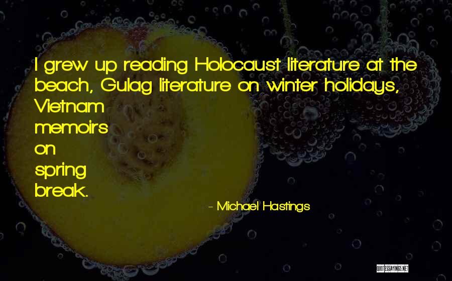 Winter At The Beach Quotes By Michael Hastings Winter At The Beach Quotes By Michael Hastings