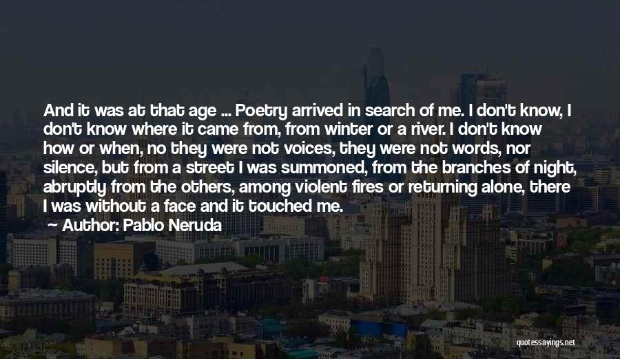 Winter Branches Quotes By Pablo Neruda