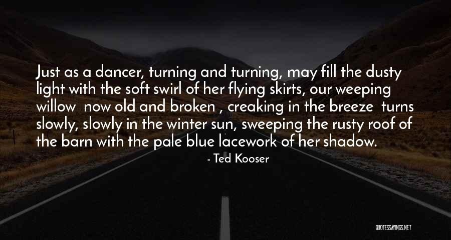 Winter Breeze Quotes By Ted Kooser