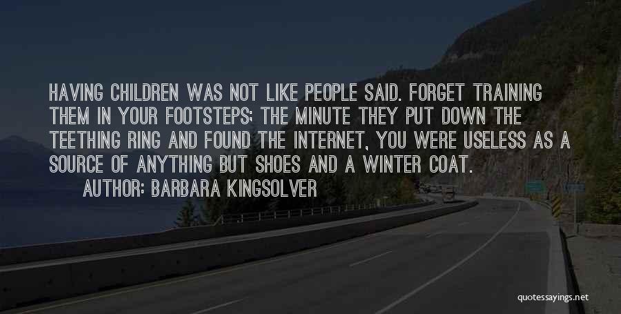 Winter Coat Quotes By Barbara Kingsolver