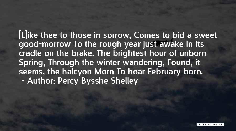 Winter Comes Quotes By Percy Bysshe Shelley