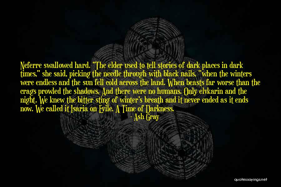 Winter Darkness Quotes By Ash Gray Winter Darkness Quotes By Ash Gray