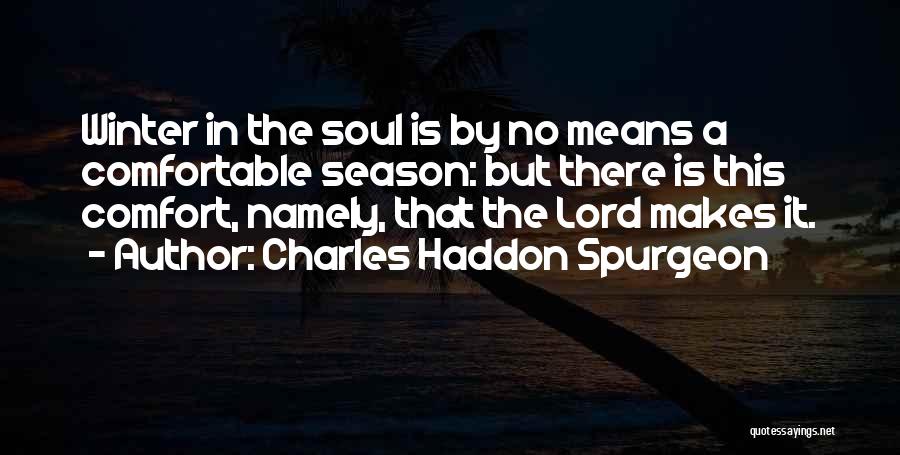 Winter Depression Quotes By Charles Haddon Spurgeon
