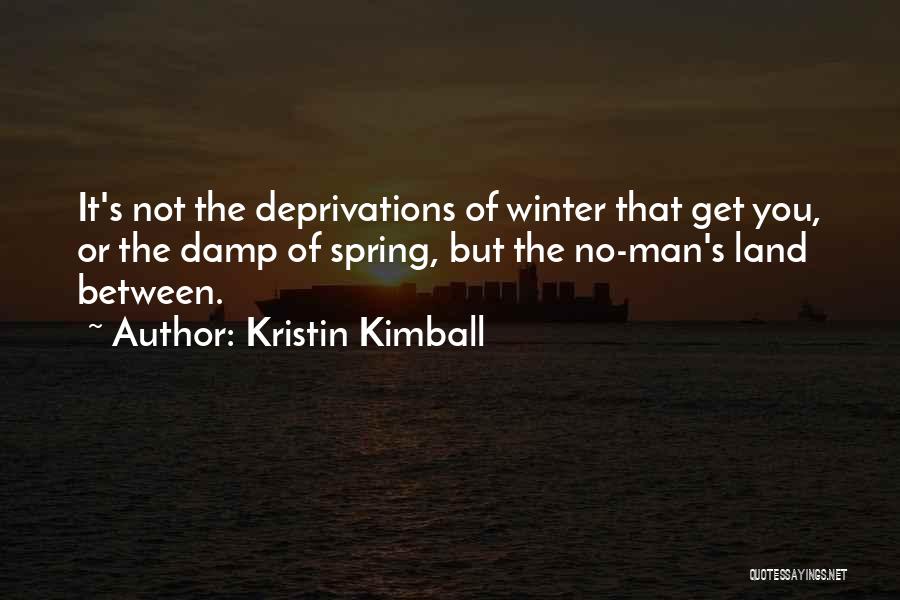 Winter Depression Quotes By Kristin Kimball