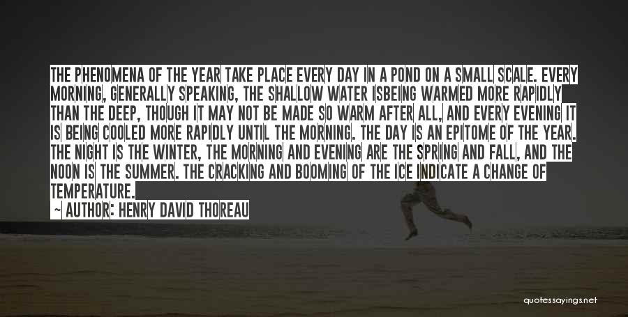Winter Fall Quotes By Henry David Thoreau