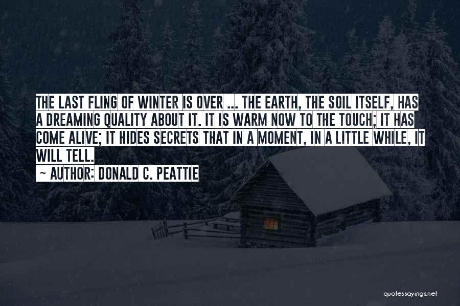 Winter Fling Quotes By Donald C. Peattie